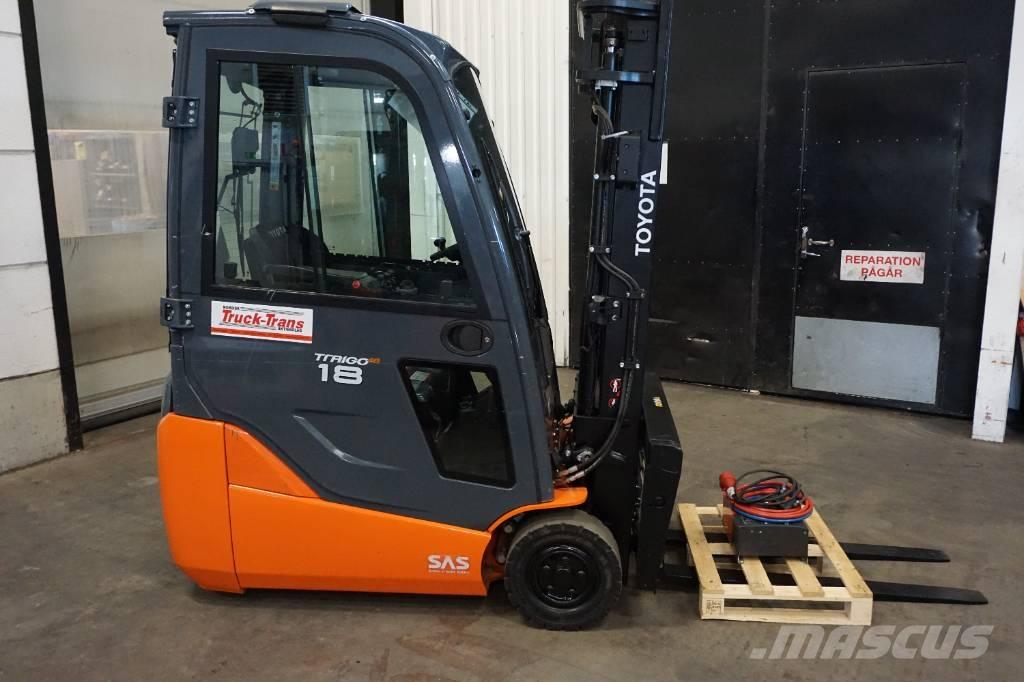 Toyota 8FBEK18T Elektrikli forkliftler