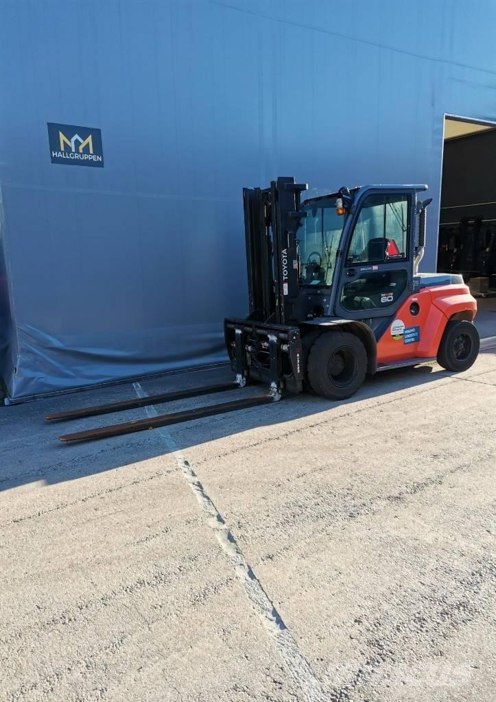 Toyota 8FD60N Dizel forkliftler