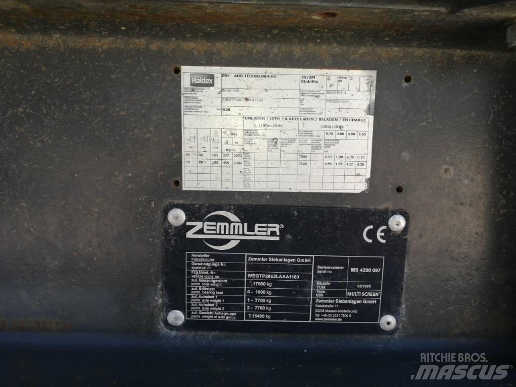 Zemmler MS 4200-097 Gezer eleyiciler