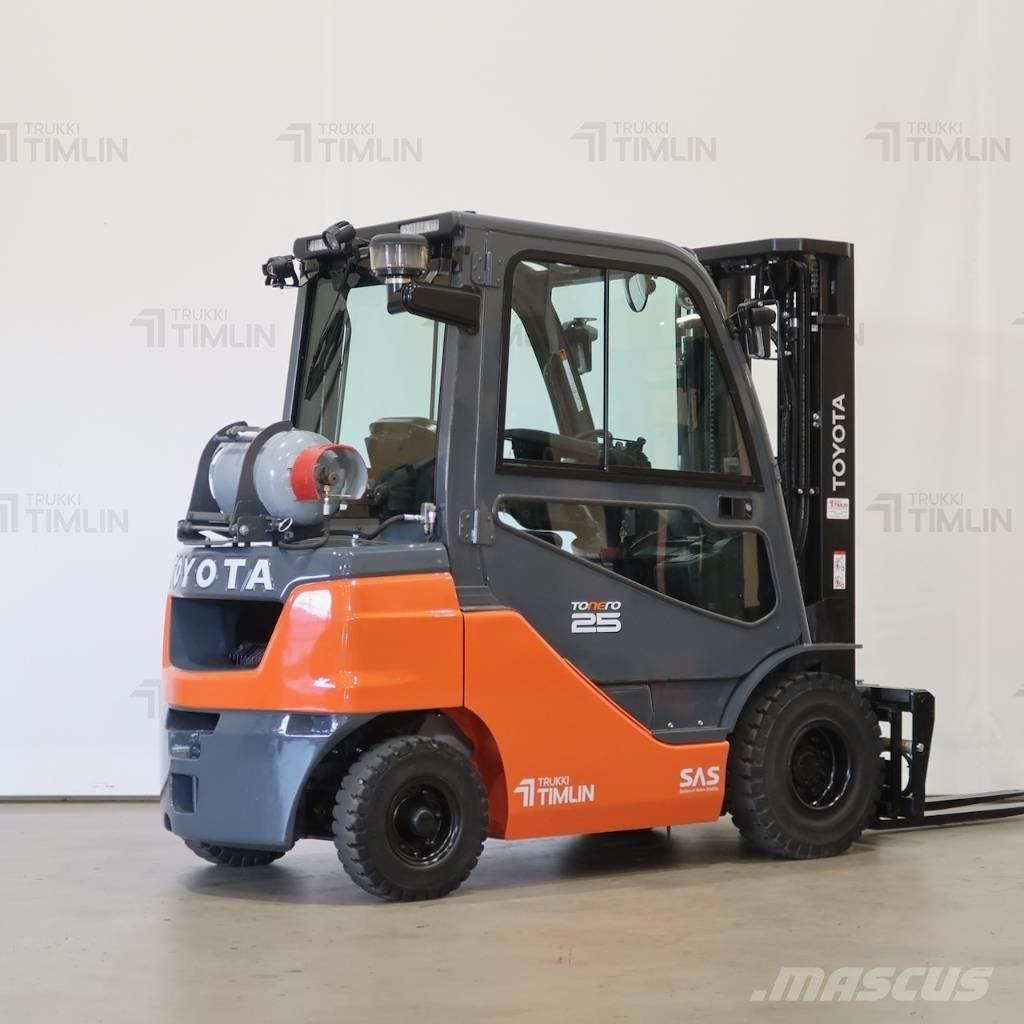 Toyota 02-8FGF25 LPG'li forkliftler