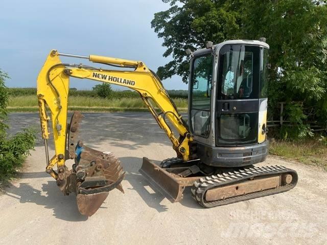 New Holland E 27.2 C Mini ekskavatörler, 7 tona dek