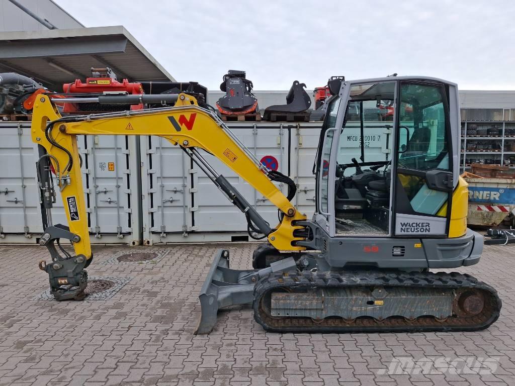 Wacker Neuson ET58 Paletli ekskavatörler