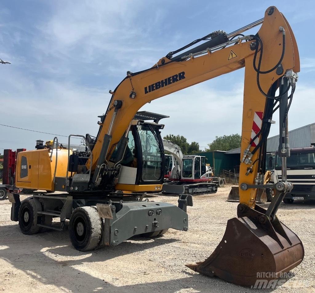 Liebherr A 916 Lastik tekerli ekskavatörler