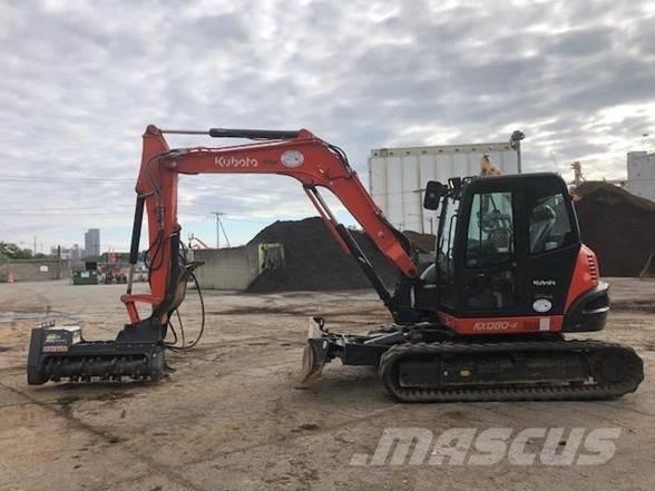 Kubota KX 080-4S2 Paletli ekskavatörler