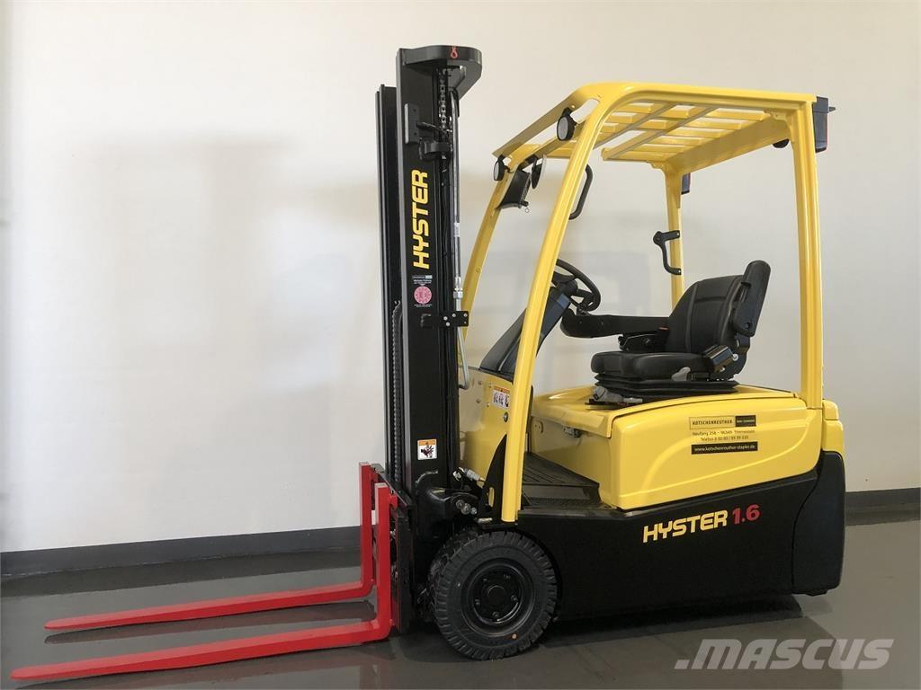 Hyster J1.6XNT (MWB) Elektrikli forkliftler