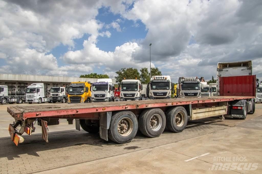 Krone SD 27 EL Flatbed çekiciler