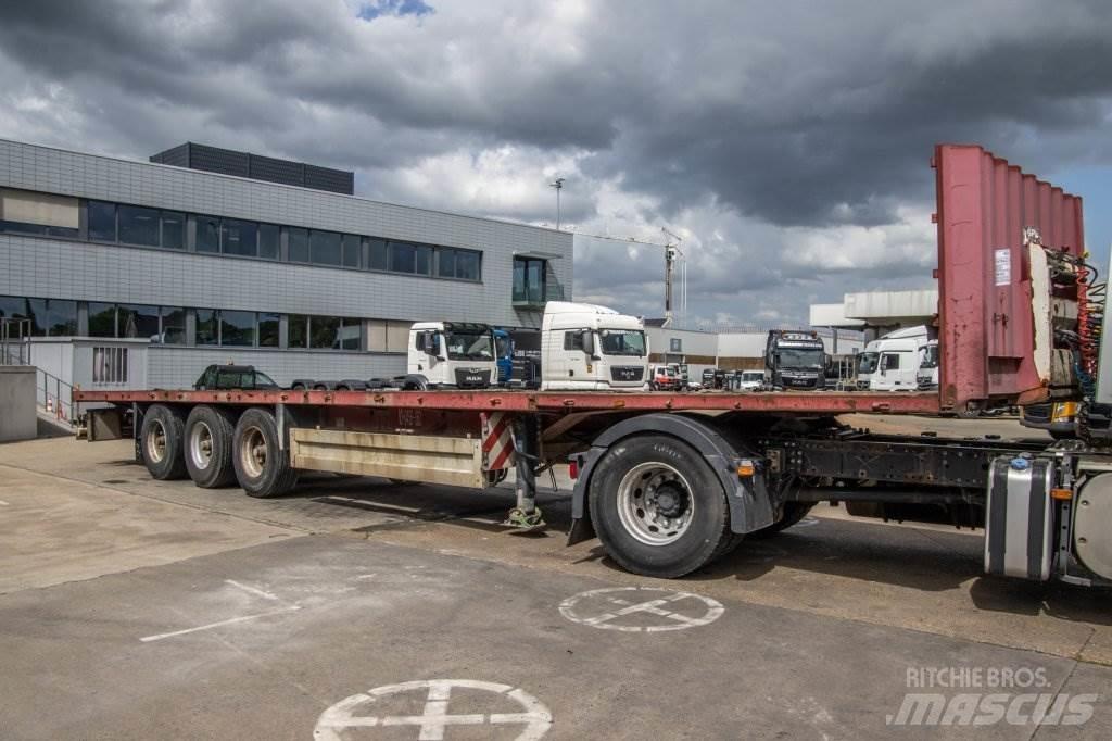 Krone SD 27 EL Flatbed çekiciler