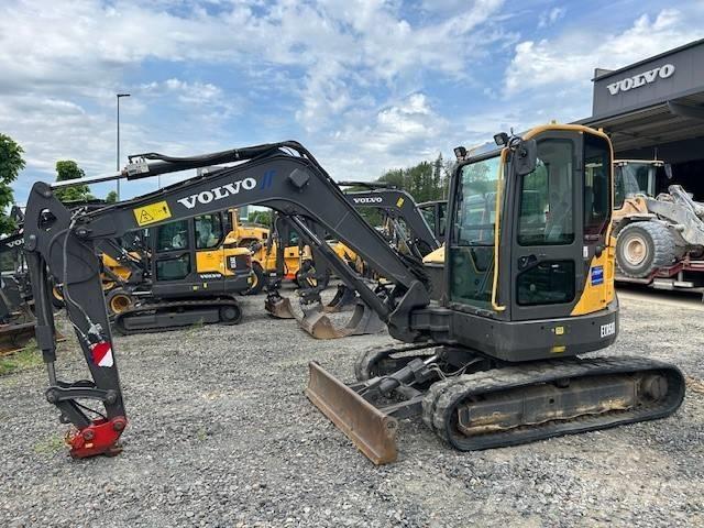 Volvo ECR 58 D Mini ekskavatörler, 7 tona dek