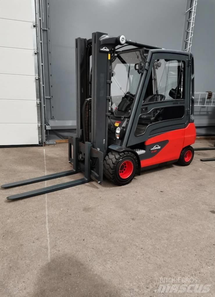 Linde E35L-01 Elektrikli forkliftler