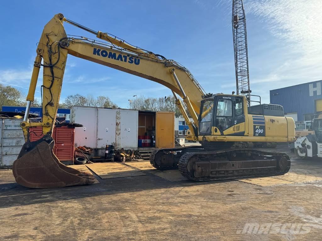 Komatsu PC 490 LC-10 Paletli ekskavatörler