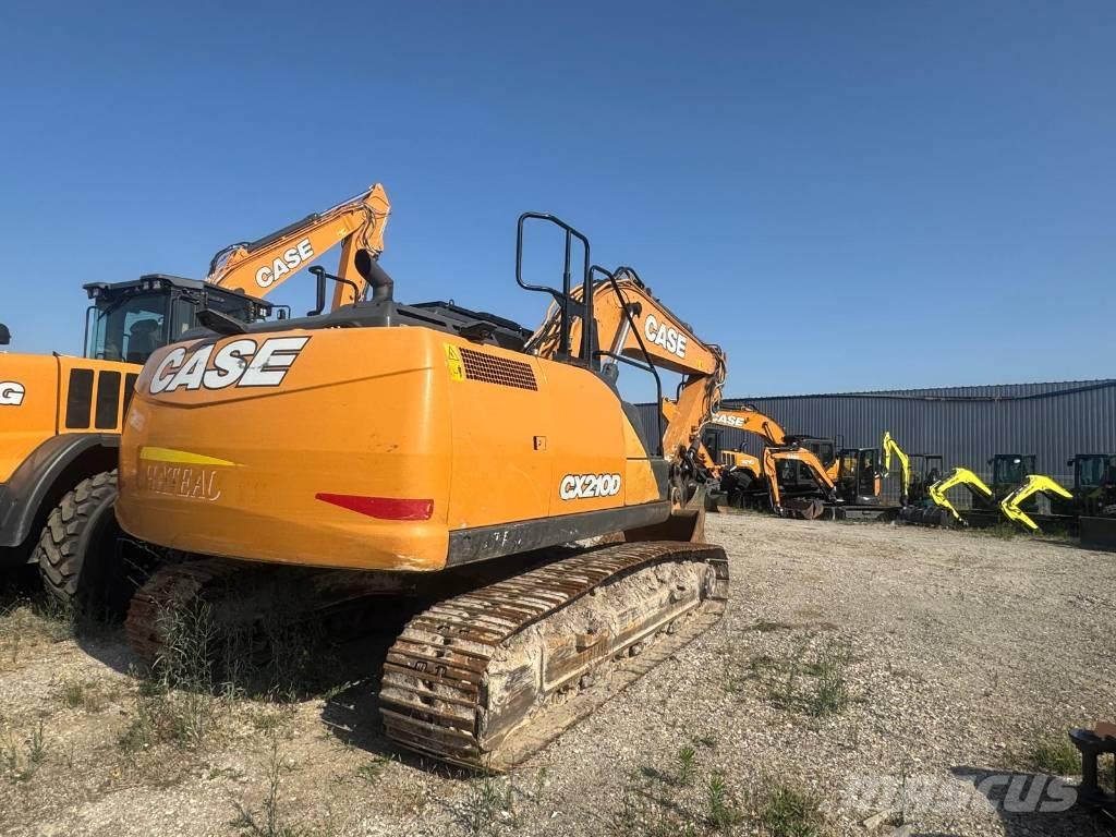 CASE CX210D Paletli ekskavatörler