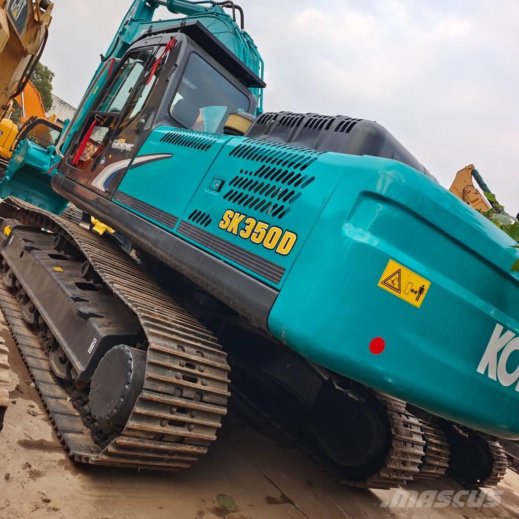 Kobelco SK350 Paletli ekskavatörler