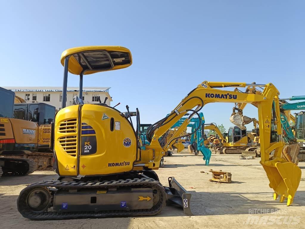 Komatsu PC 20 MR Mini ekskavatörler, 7 tona dek