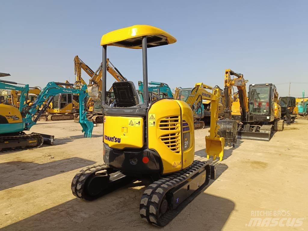 Komatsu PC 20 MR Mini ekskavatörler, 7 tona dek