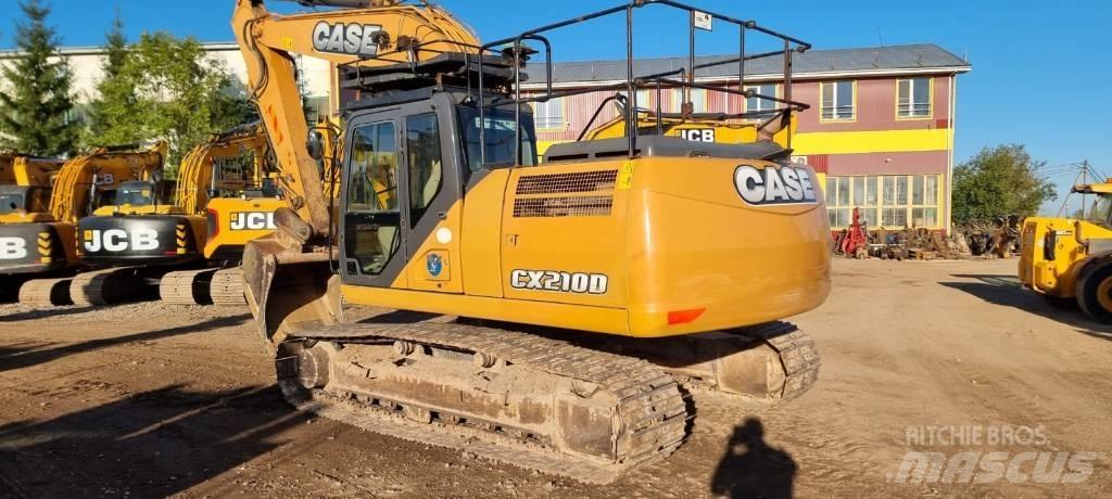 CASE CX 210 D Paletli ekskavatörler
