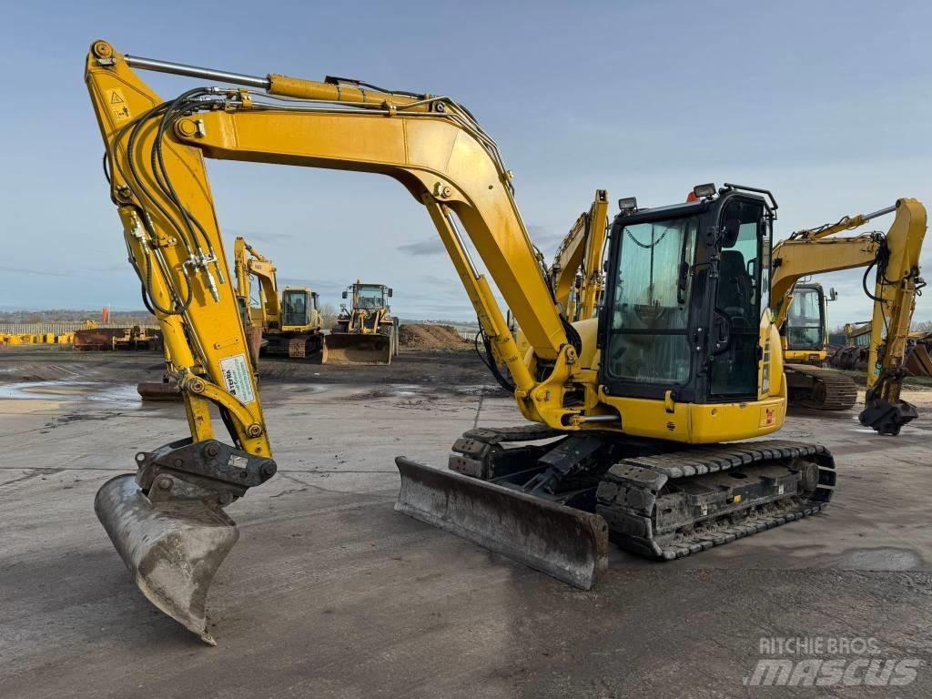Komatsu PC80MR-5 Mini ekskavatörler, 7 tona dek