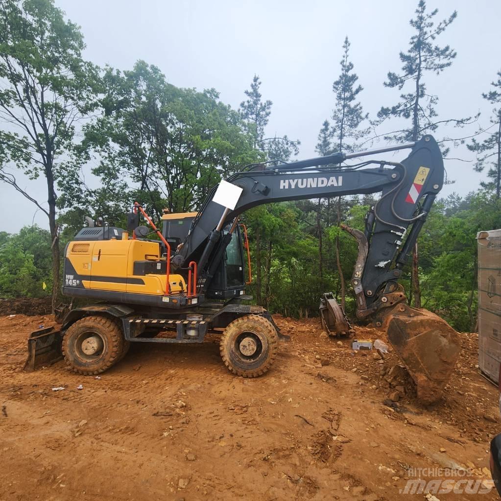 Hyundai HW 145 Lastik tekerli ekskavatörler