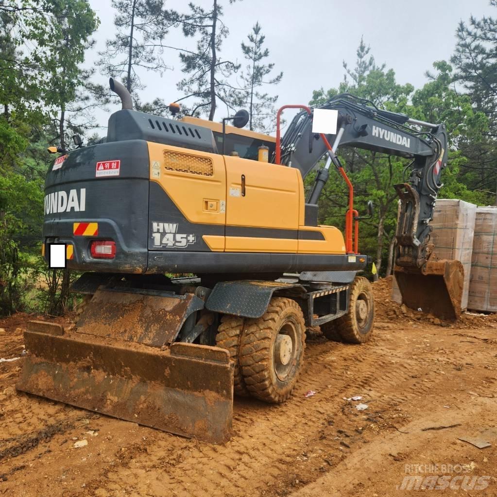 Hyundai HW 145 Lastik tekerli ekskavatörler