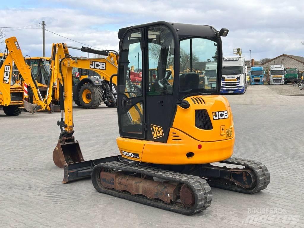 JCB 8030 ZTS Mini ekskavatörler, 7 tona dek