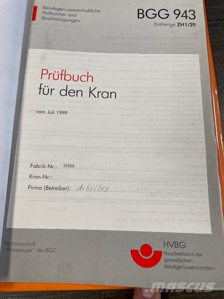 Böcker AK 32/1500 Yol-Arazi Tipi Vinçler (AT)