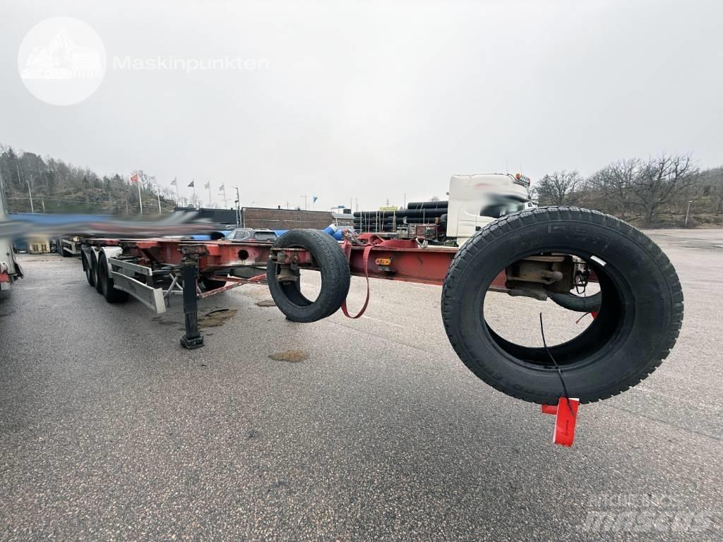 Fliegl SDS 400 Konteyner yari çekiciler