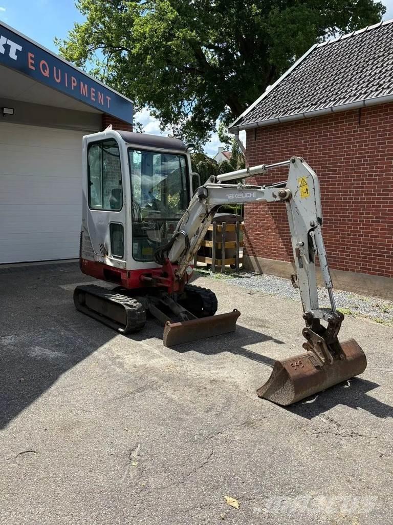 Takeuchi TB 016 Mini ekskavatörler, 7 tona dek