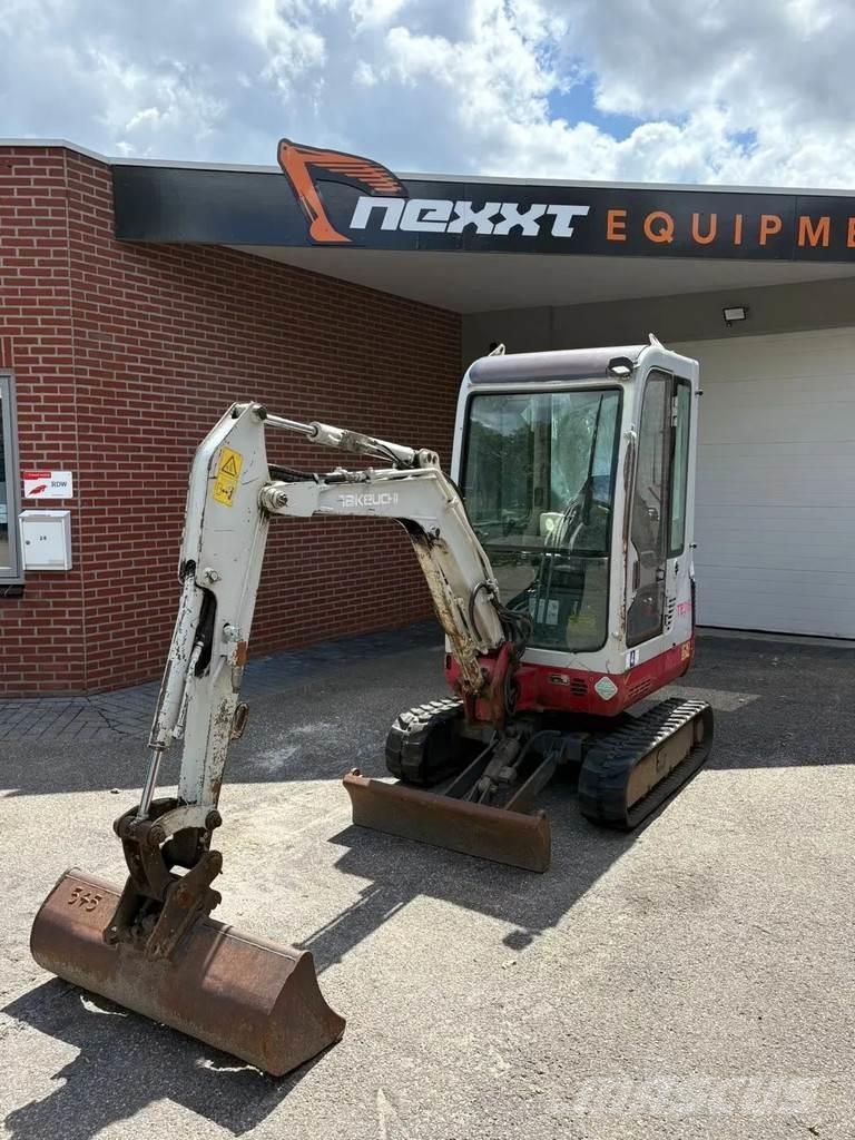 Takeuchi TB 016 Mini ekskavatörler, 7 tona dek