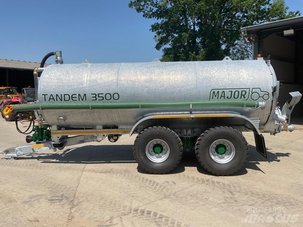 Major TANDEM 3500 Sivi gübre ve ilaç tankerleri