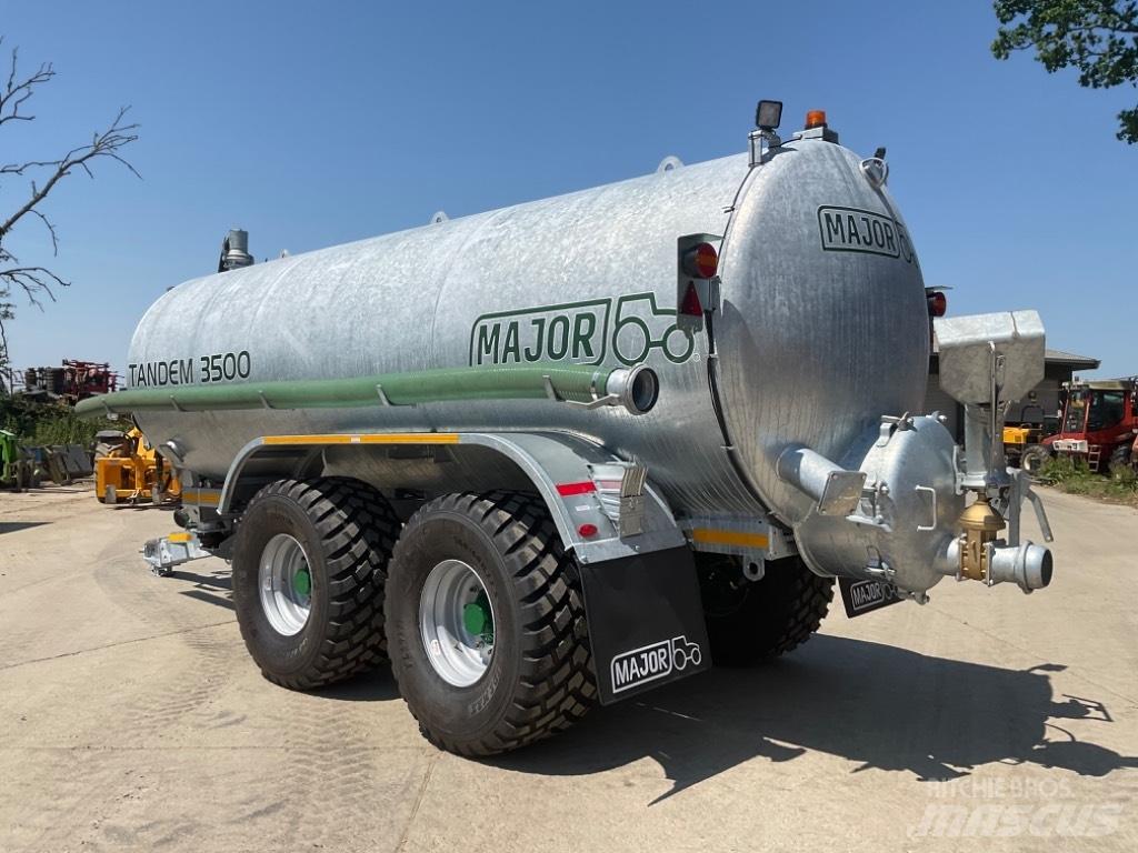 Major TANDEM 3500 Sivi gübre ve ilaç tankerleri