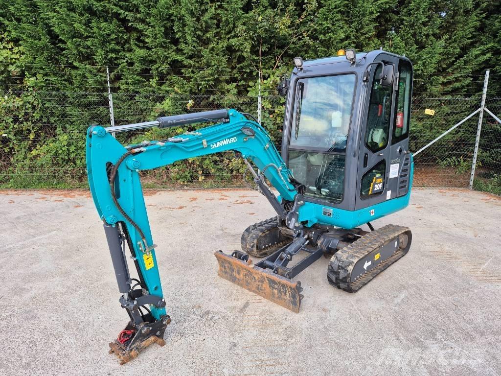 Sunward SWE 20 F Mini ekskavatörler, 7 tona dek