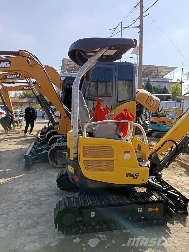 Yanmar Vio 17 Mini ekskavatörler, 7 tona dek
