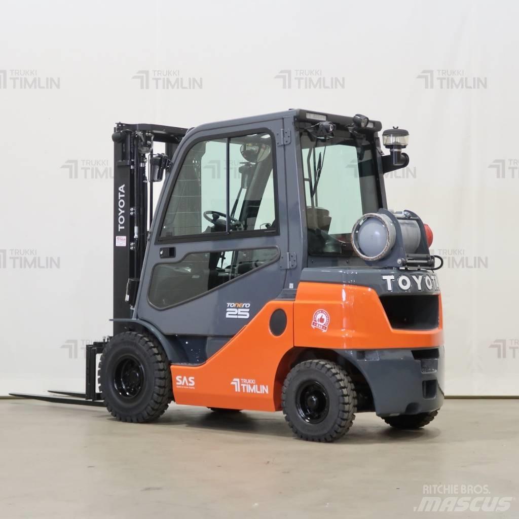 Toyota 02-8FGF25 LPG'li forkliftler