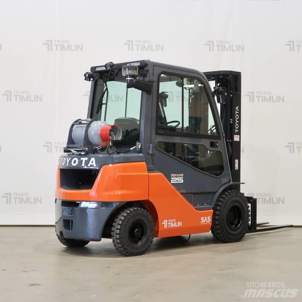 Toyota 02-8FGF25 LPG'li forkliftler