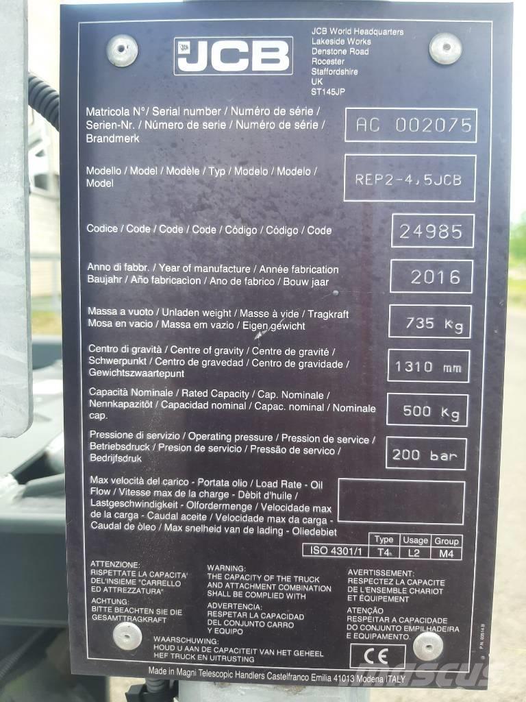 JCB REP 2-4,5 JCB Kovalar