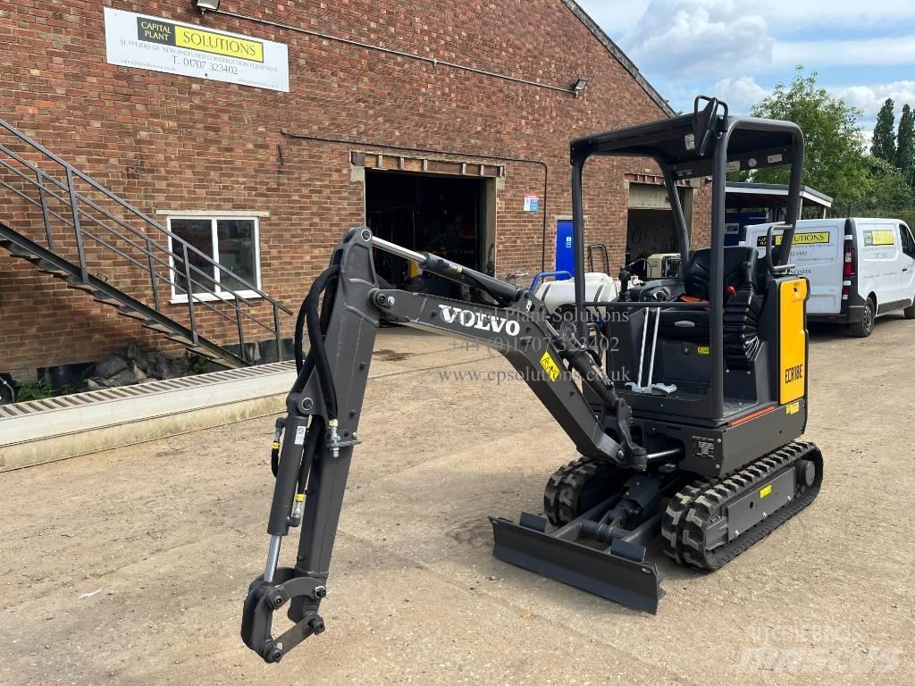 Volvo ECR 18 E Mini ekskavatörler, 7 tona dek