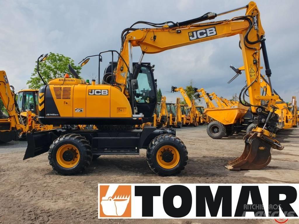 JCB JS 145 W Lastik tekerli ekskavatörler
