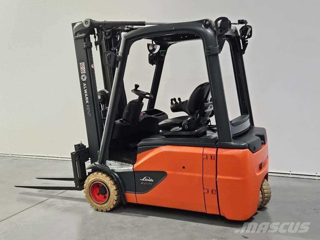 Linde E20L Elektrikli forkliftler