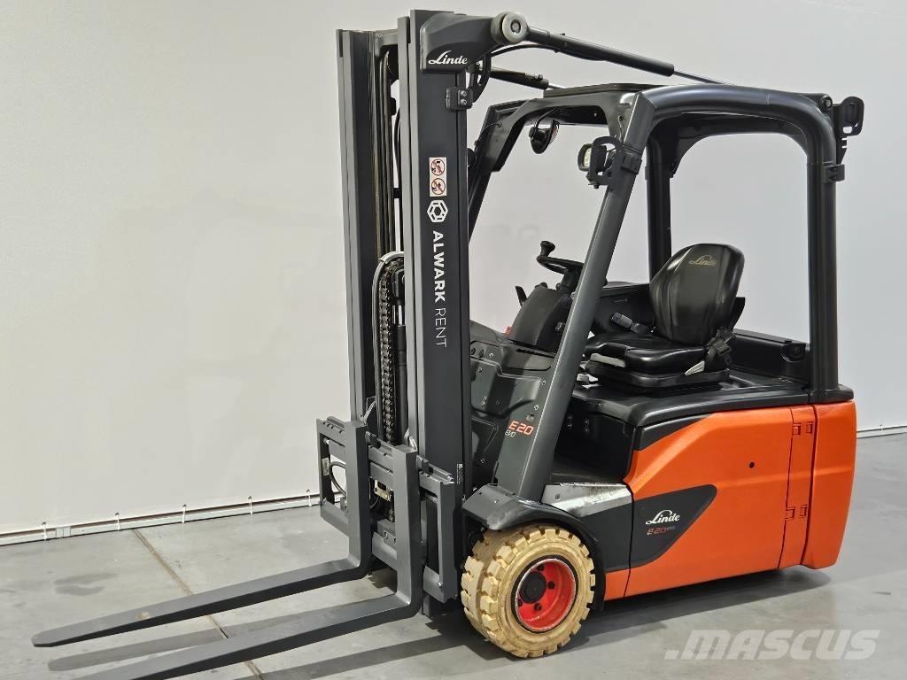Linde E20L Elektrikli forkliftler