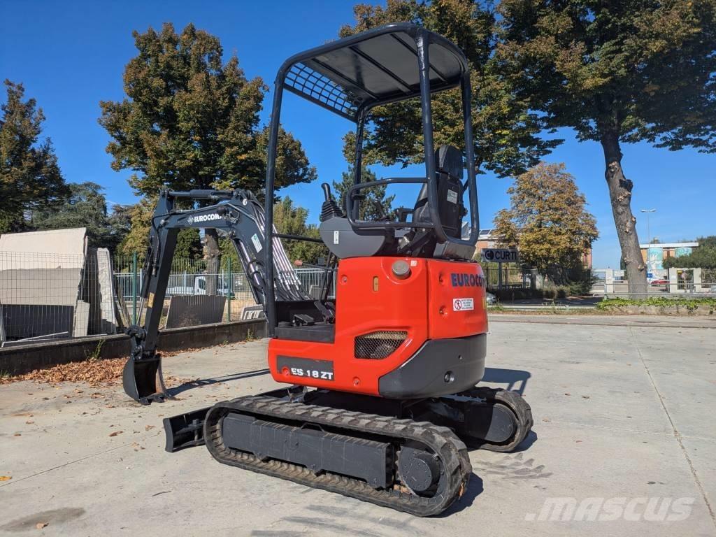 Eurocomach ES 18 ZT Mini ekskavatörler, 7 tona dek