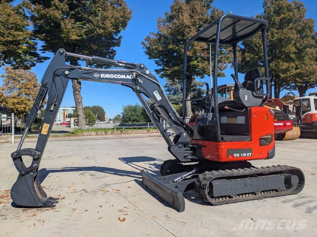 Eurocomach ES 18 ZT Mini ekskavatörler, 7 tona dek