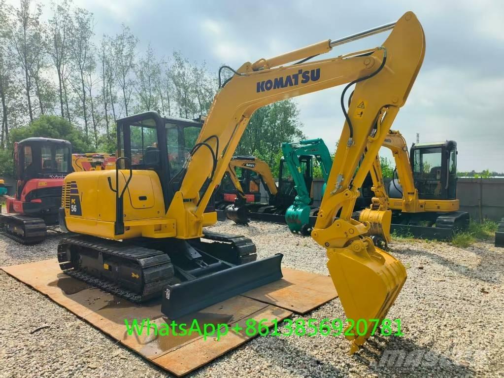 Komatsu PC 56-7 Mini ekskavatörler, 7 tona dek