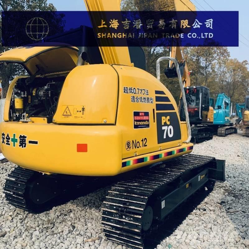 Komatsu PC 70 Mini ekskavatörler, 7 tona dek