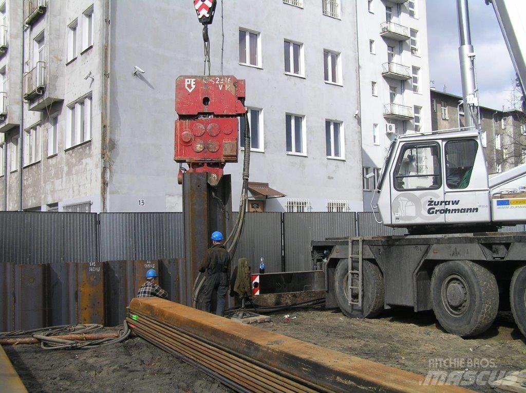 PVE 2316 VM Titreşimli kazık çakıcıları