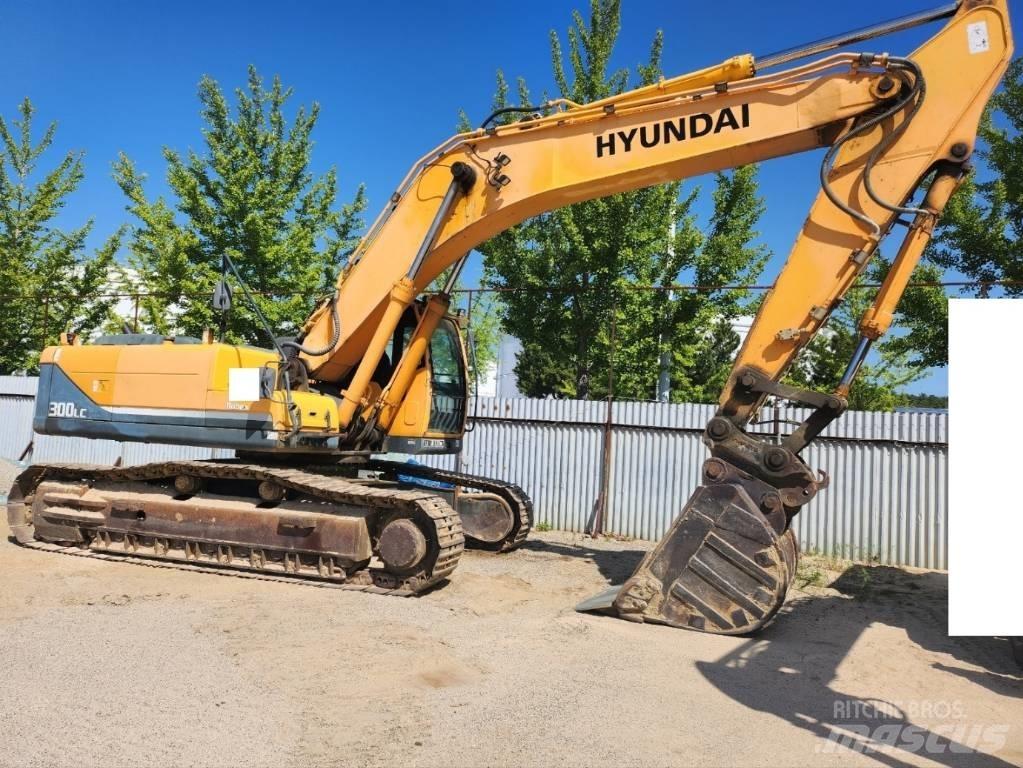 Hyundai Robex 300 LC Paletli ekskavatörler