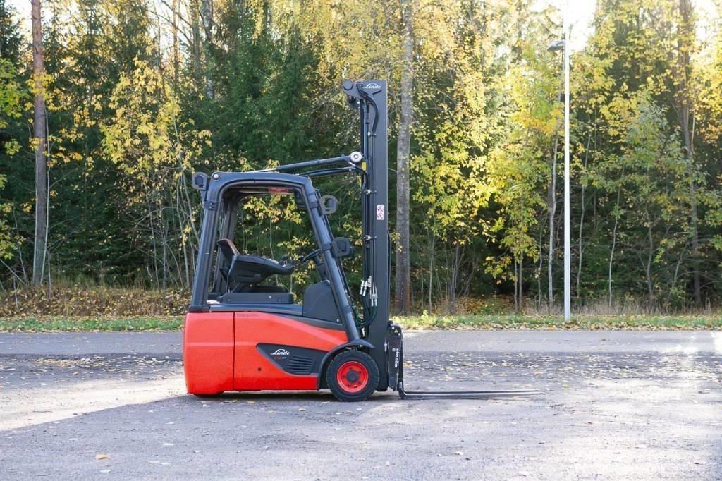 Linde E 16 C-02 Elektrikli forkliftler