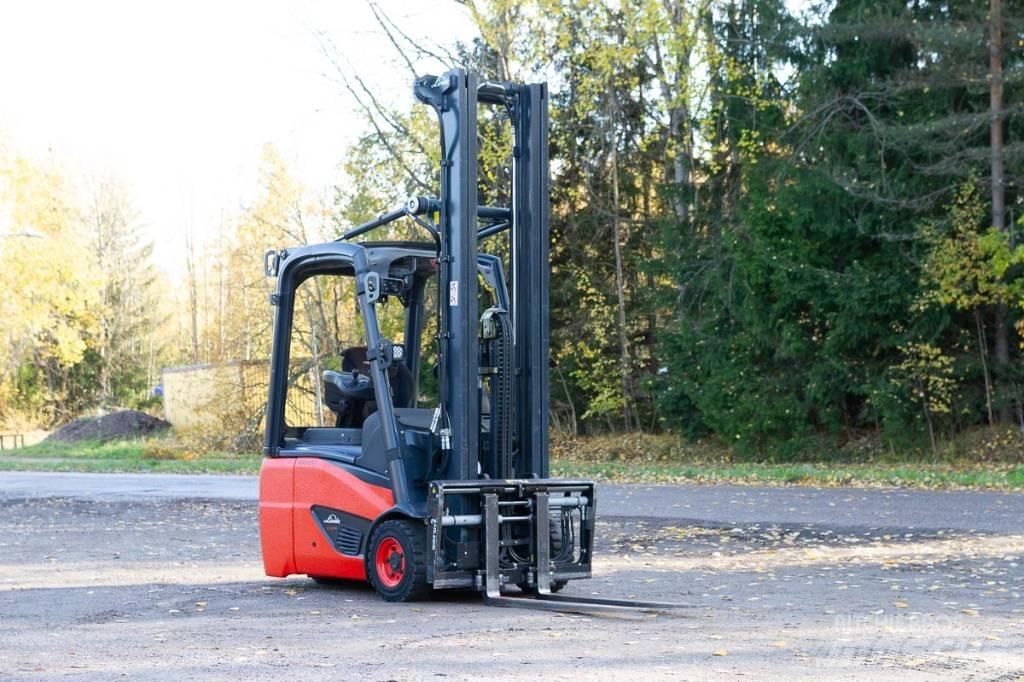 Linde E 16 C-02 Elektrikli forkliftler