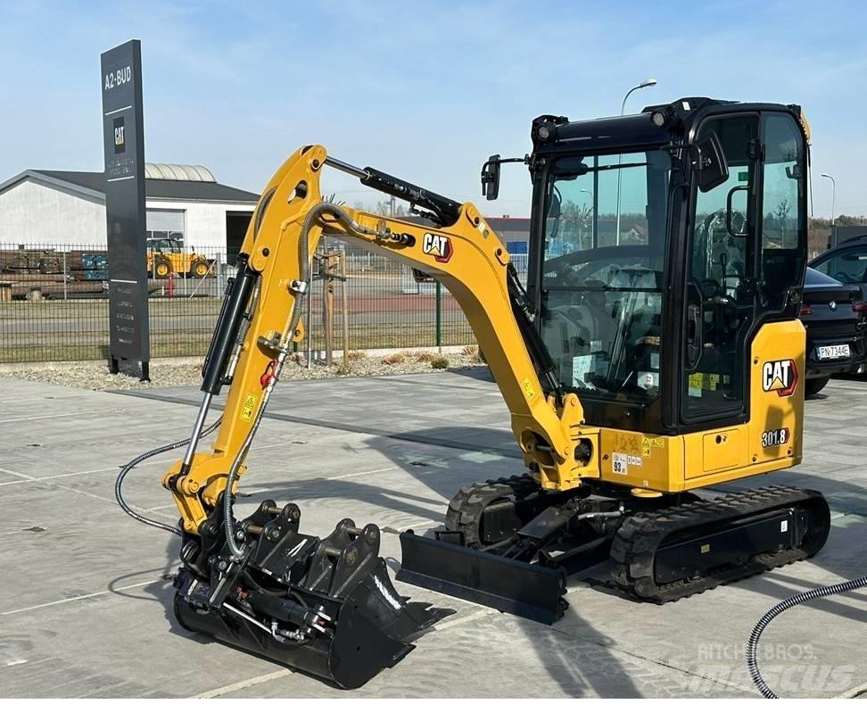 CAT 301.8 Mini ekskavatörler, 7 tona dek