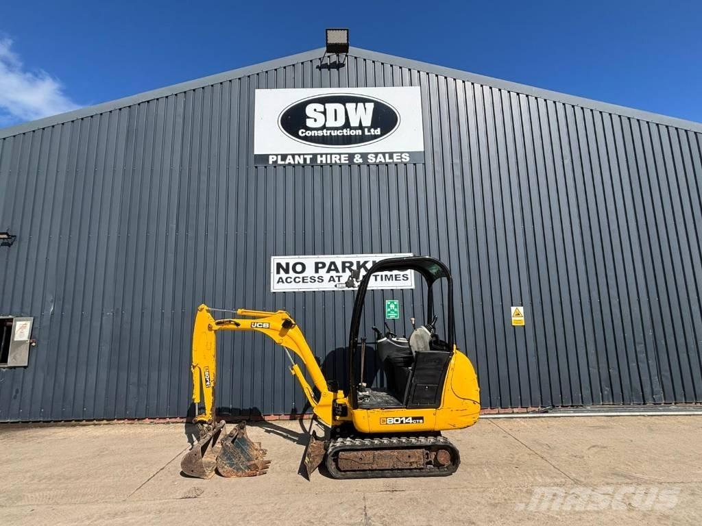 JCB 8014 CTS Mini ekskavatörler, 7 tona dek