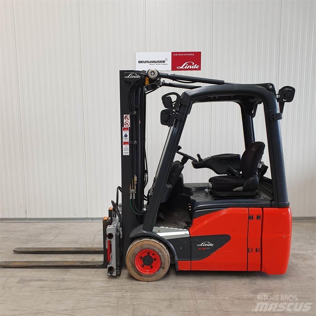 Linde E16C Elektrikli forkliftler