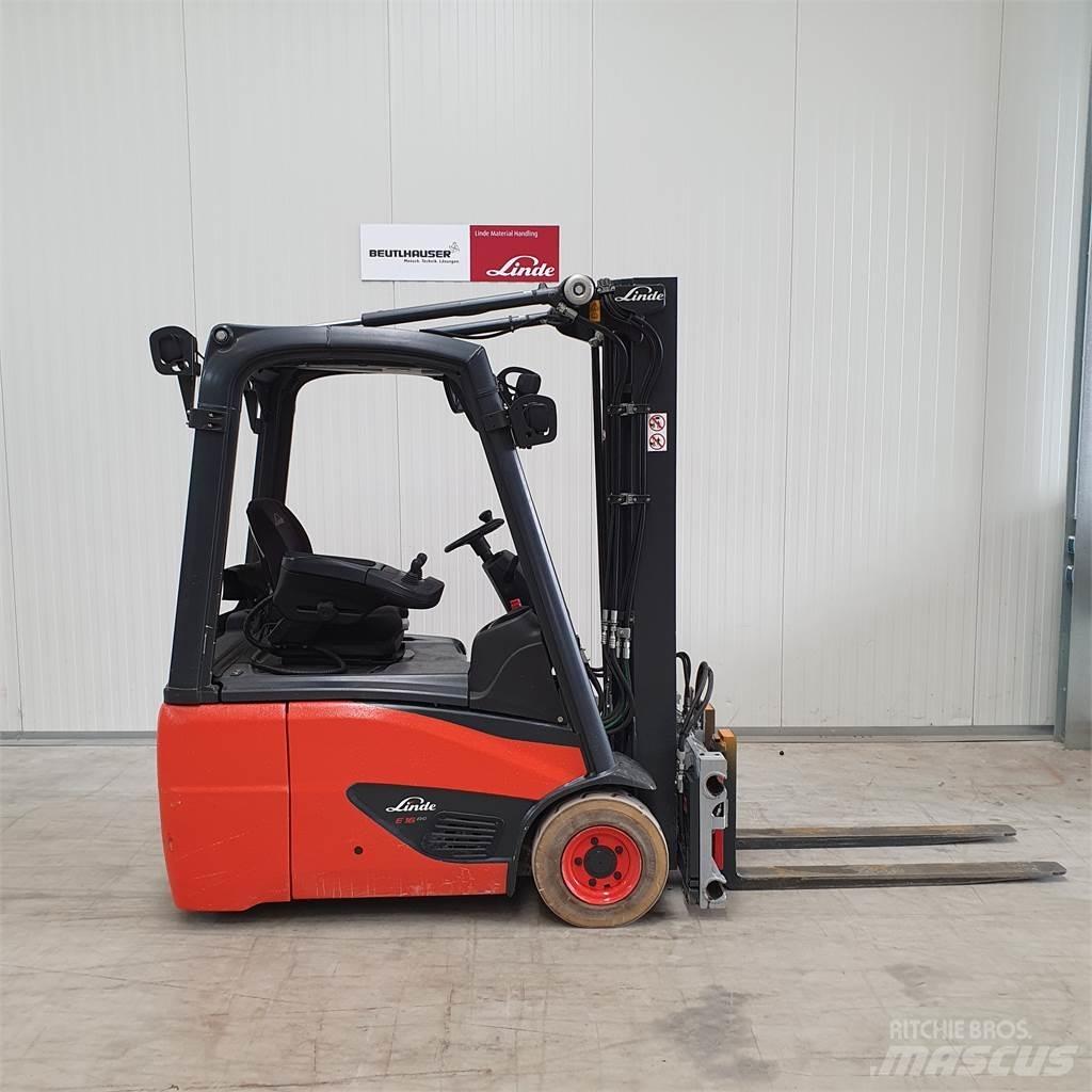 Linde E16C Elektrikli forkliftler
